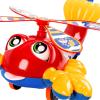 Garende Airplane Toy Trolley for Early Development with Push Along Walking Cart for, red view 3