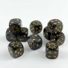 10 Piece D6 dice 16mm Acrylic Dice Set Polyhedral Dice Game Dice for RPG MTG DND Dice Table Games view 4