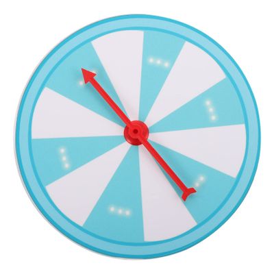 Abaodam Wall Mounted Prize Turntable Wheel with Dry Erase Surface Flexible Material Accurate Construction for Parties Carnivals Classrooms and Company Events