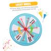 Abaodam Wall Mounted Prize Turntable Wheel with Dry Erase Surface Flexible Material Accurate Construction for Parties Carnivals Classrooms and Company Events view 3