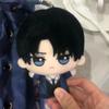 2pcs Eren Jaeger Plush Levi Plushies Keychain Pendant Anime Soft Figure Stuffed Doll, 4'' Mini Hug Pillow Cushion Sofa Decoration Xmas Gifts view 4