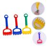 Abaodam 3pcs Sand Rake for Bright Plastic Beach Play with Lightweight Portable Design Safe Outdoor Sand for Imaginative Fun and Hand Skill Development view 4
