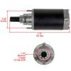 #US Replacement Parts for Kohler Engine M18 Mv16 Mv17 Mv18 Mv20 Starter 17-21 Hp (diep#1725-40104) view 2