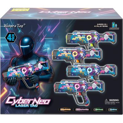 Rechargeable Laser Tag Guns Set of 4, Lazer Tag Game for Kids Teens & Adults, Boys & Girls Outdoor Teenage Group Activities, Cool Toys for Teenage Ages 8 9 10 11 12+
