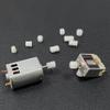 10pcs 0.5M Gear Teeth Car Electronic Starter Gear Dia Transmission RC Toy Worm Gear 10T-2.5MM view 3