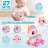 Baby Unicorn Toy 6-12-18 Months with Music & Lights Explore Bilingual Educational For Toddler Sensory Development Learning Walking Moving Crawling Tummy Time Toys Christmas Birthday Gifts for Infants view 3