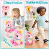 Baby Unicorn Toy 6-12-18 Months with Music & Lights Explore Bilingual Educational For Toddler Sensory Development Learning Walking Moving Crawling Tummy Time Toys Christmas Birthday Gifts for Infants view 4