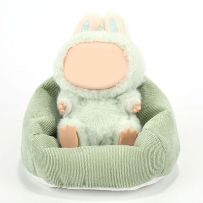 17cm Doll Bean Bag Chair, Cute Mini Doll Bean Bag Chair for Toy House Seat Sofa Furniture Collection Decoration and Display