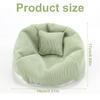 17cm Doll Bean Bag Chair, Cute Mini Doll Bean Bag Chair for Toy House Seat Sofa Furniture Collection Decoration and Display view 2