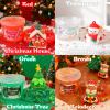 Advent Calendar 2025, 24 Days of Christmas Countdown Calendar, Different Butter Slime Jelly Slime Fluffy DIY Kit for Girls and Boys, 4-10 Year Old Kids Stocking Stuffers view 2