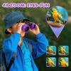 Binoculars Toys for Kids 3 4 5 6 Year Old Boys Girls Toddler Binoculars for Bird Watching Camping Hiking, Educational Learning Outdoor Toy, Halloween Christmas Birthday Gifts for Kid Ages 3-5 4-6 5-7 view 4