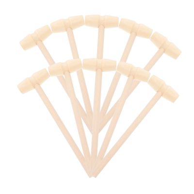 BESPORTBLE 10pcs Mini Wooden Hammer Beat for Boys Educational Dexterity Development Hand Eye Coordination Mallet Play Tool