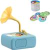2026 New Kids Phonograph with 99 Cards  Toddler Record Player, Kids Storytelling Machine, Music Player for 3+ Years Old, Educational Phonograph for Boys and Girls (Blue) view 1