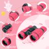 Binoculars Toys for Kids 3 4 5 6 Year Old Boys Girls Toddler Binoculars for Bird Watching Camping Hiking, Educational Learning Outdoor Toy, Halloween Christmas Birthday Gifts for Kid Ages 3-5 4-6 5-7 view 2