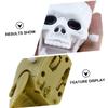 BESPORTBLE 4pcs Halloween Wind Up for Funny Clockwork with Moving Teeth Fine Motor Skill Development Non Candy Party Favors for Halloween Activities and Goodie Bags view 3