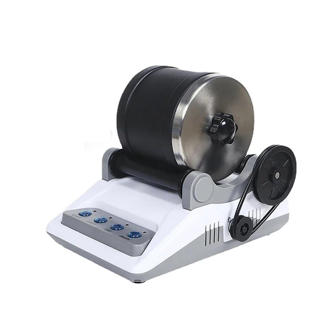 Rock Tumbler Kit DIY Electric Rock Tumbler Toy With Rough Gemstones Polishing Grits For Adult Kids Polishing Machine Widely Applicable