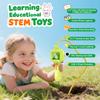 Borescope Snake Camera Endoscope with Light & Flexible Tube for Kids - Educational STEM Science Toy for Boys & Girls Ages 3-10, Birthday for Nature Exploration - Green view 2