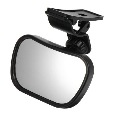 Toyvian Adjustable Car Mirror Rearview Observation Mirror for Backseat Safety Durable Clip for Monitoring in Vehicles