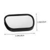 Toyvian Adjustable Car Mirror Rearview Observation Mirror for Backseat Safety Durable Clip for Monitoring in Vehicles view 2