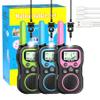 WITPAW Walkie Talkies for Kids 3 Pack, Rechargeable Kid Walkie Talkies Long Range 3 Miles with 3-in-1 Charging Cable,2 Way Radio Toys Gifts for 3-12 Year Old Boys Girls Outdoor Camping Hiking view 1
