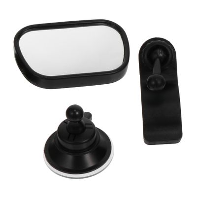 BESPORTBLE Car Mirror Adjustable Rear View Observation Mirror for Backseat Safety Durable Black Wide Angle Monitor for Boy Girl and Parents