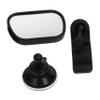BESPORTBLE Car Mirror Adjustable Rear View Observation Mirror for Backseat Safety Durable Black Wide Angle Monitor for Boy Girl and Parents view 1