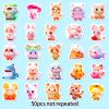 100PCS Animal Stickers Vinyl Cartoon Animals Stickers Waterproof Water Bottles Sticker for Laptop Hydroflask Journaling Classroom view 4