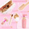 AINIOKA Wooden Makeup Toy Set for Girls: Pretend Makeup Play Set for Toddlers 3-5 - Kids Makeup Set with Eyeshadow/ Mascara/ Mirror/ Bag - Gifts Toys for 3 4 5 6 7 8 Years Old Kids Children view 4
