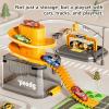 Toy Car Track Storage Playset - Car Toys Race Set Including 12 Diecast Cars, PlayMat, Race Tracks, Car Ramp, Kids Birthday Gift Toys for 2 3 4 5 Year Old Boys 1-3 2-4 Toddlers view 2
