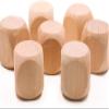 10 Pcs Wooden Dice, 6 Sided Blank Dice Round Corner Cube DIY Graffiti Crafts Toy Board Game Party Supplies Standard Game Dices (1.8cm) view 1