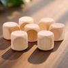 10 Pcs Wooden Dice, 6 Sided Blank Dice Round Corner Cube DIY Graffiti Crafts Toy Board Game Party Supplies Standard Game Dices (1.8cm) view 2