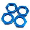 17mm Aluminum Wheel Hex Nut Upgrade Kit for Arrma 1/8 Typhon 6S, 1/7 Mojave, Felony, Infraction, Limitless RC Cars Replace ARAC9416 ARAC9763 ARA311035 (Blue) view 4