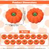 15Pcs Mini Fall Pumpkin Erasers, Cute Tiny Thanksgiving Erasers for Novelty Pencil Eraser Stationery for Halloween Fall Thanksgiving Party Favor Classroom Prizes Homework Rewards Gifts view 2