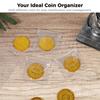 150 Pcs Coin Storage Sleeves, Clear Plastic Holders for, Small Items, Jewelry Organization view 2