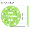 11 Grams Custom Poker Chips|Personalized Poker Chips|Custom with Logo,Text|Double-Sided Full-Color Printing|Bar Drink Tokens,Golf Ball Markers,Wedding Favors,Poker Games,Casino Nights (A,Light Green) view 4