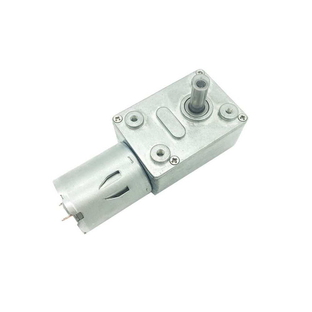 Worm Gear Electronic Starter Reducer DC High Torque Electronic Starter Metal Gear Self Lock Package J 24V 23rpm