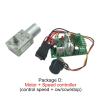 Worm Gear Electronic Starter Reducer DC High Torque Electronic Starter Metal Gear Self Lock Package J 24V 23rpm view 4
