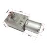 BOUZQRBQT Worm Gear Electronic Starter Reducer DC High Torque Electronic Starter Metal Gear Self Lock Package A 24V 18rpm view 2