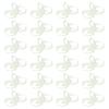 JOINPAYA 144pcs Creative Spider Shape Ring Plastic Animal Toy Finger Ring for Trick Or Treat Halloween Ghost Party White view 1