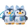 2 PCS Mini Stuffed Animals Penguin Plush Toys6 Inch Cute Soft Small Penguin Stuffed Animals HangingPlush Penguin Keychain for Birthday Christmas OrnamentGifts for Boys Girls (Headband,2 Pcs) view 1