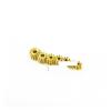 0.4Modulus Brass Metal Copper Gear Transimission Gear Fit 1mm 1.5mm 2mm Shaft Model 3 (9T) view 2