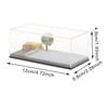 1/64 Diecast Car Showcase Box for Displaying Wheels in A Parking Environment, Winter Scene view 3