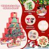Advent Calendar 2025-24 Day Surprise Slime Kit, Christmas Party Favors for Kids, Soft & Non-Sticky, Stocking Stuffers, Goodie Bag Stuffers, Christmas Countdown Calendars Gifts for Teens Girls Boys view 4