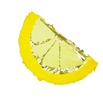 BESPORTBLE Creative Lemon Shaped Mexican Pinata Traditional Party Favor Filled with Candy Birthday Decoration for Fun Filled Celebrations and Family Entertainment