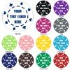 11 Grams Custom Poker Chips|Personalized Poker Chips|Custom with Logo,Text|Double-Sided Full-Color Printing|Bar Drink Tokens,Golf Ball Markers,Wedding Favors,Poker Games,Casino Nights (A,Red) view 2
