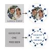 11 Grams Custom Poker Chips|Personalized Poker Chips|Custom with Logo,Text|Double-Sided Full-Color Printing|Bar Drink Tokens,Golf Ball Markers,Wedding Favors,Poker Games,Casino Nights (A,White) view 3