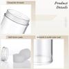 30 Count Coin Holders with Screw-On Lids, Penny and Quarter Tubes in Clear Plastic, Storage Containers for Collectibles Or Small Supplies view 3