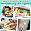 40PCS Mini Magnetic Tiles Toddler Travel Essentials Toys with Case Set, Magnetic Building Blocks Kids Games, Montessori Preschool Education Sensory Toys for 3 4 5 Year Old Boys Girls Birthday Gifts view 2