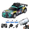 Actualia Mini Drift RC Car with Camera & LED Lights, 4CH Electric Racing Sports Cars 2.4Ghz Remote Control Vehicle Model Gift for Adults Hobby Beginners (RTR Version) view 1