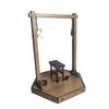 1/12 Scale Action Figure Accessories Display Stand - Open Leg Wooden Model Prop for Military Soldier Diorama & Fantasy Photography Scenes | Compatible with 6" Collectible Figure view 1